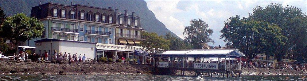 Hotel Du Port Villeneuve Buitenkant foto